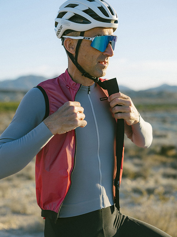 GILET LIGERO - ROSSO